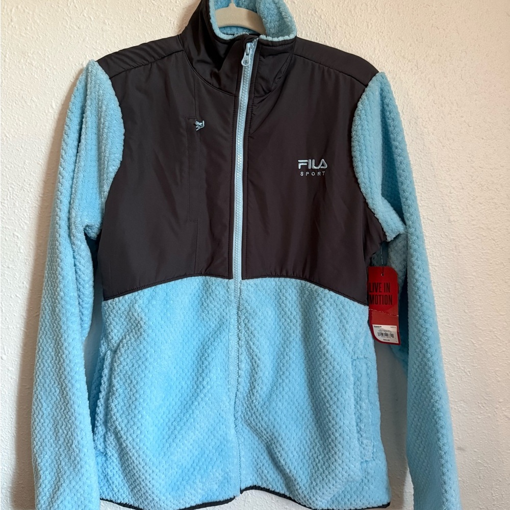 Fila Sport Blue and Black Jacket S